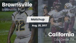 Matchup: Brownsville vs. California  2017