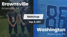 Matchup: Brownsville vs. Washington  2017