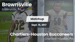 Matchup: Brownsville vs. Chartiers-Houston Buccaneers 2017