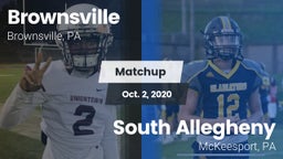 Matchup: Brownsville vs. South Allegheny  2020