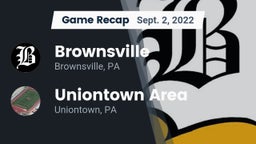 Recap: Brownsville  vs. Uniontown Area  2022