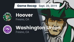 Recap: Hoover  vs. Washington Union  2019