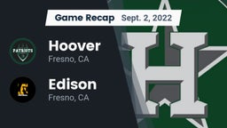 Recap: Hoover  vs. Edison  2022
