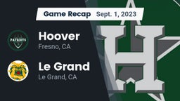Recap: Hoover  vs. Le Grand  2023