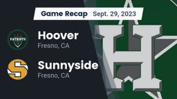 Recap: Hoover  vs. Sunnyside  2023