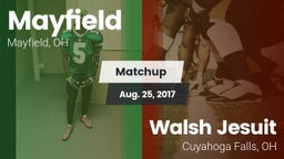 Matchup: Mayfield vs. Walsh Jesuit  2017