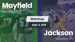 Matchup: Mayfield vs. Jackson  2019