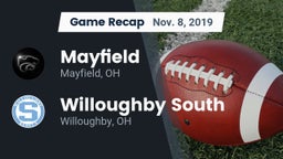Recap: Mayfield  vs. Willoughby South  2019