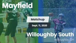 Matchup: Mayfield vs. Willoughby South  2020