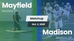 Matchup: Mayfield vs. Madison  2020