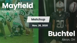Matchup: Mayfield vs. Buchtel  2020