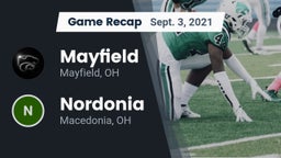 Recap: Mayfield  vs. Nordonia  2021