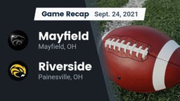 Recap: Mayfield  vs. Riverside  2021