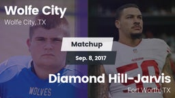 Matchup: Wolfe City vs. Diamond Hill-Jarvis  2017