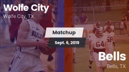 Matchup: Wolfe City vs. Bells  2019