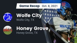Recap: Wolfe City  vs. Honey Grove  2021
