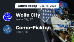 Recap: Wolfe City  vs. Como-Pickton  2021