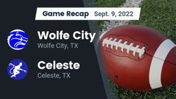 Recap: Wolfe City  vs. Celeste  2022