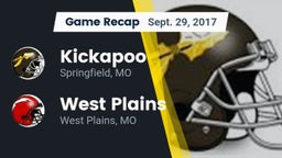 Recap: Kickapoo  vs. West Plains  2017