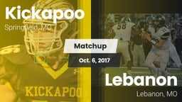 Matchup: Kickapoo  vs. Lebanon  2017