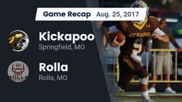 Recap: Kickapoo  vs. Rolla  2017