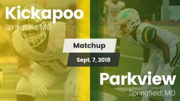 Matchup: Kickapoo  vs. Parkview  2018