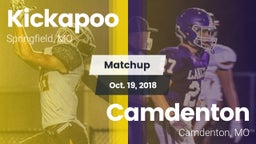 Matchup: Kickapoo  vs. Camdenton  2018