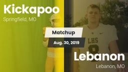 Matchup: Kickapoo  vs. Lebanon  2019
