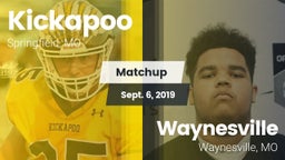 Matchup: Kickapoo  vs. Waynesville  2019