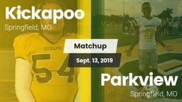 Matchup: Kickapoo  vs. Parkview  2019