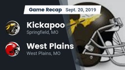 Recap: Kickapoo  vs. West Plains  2019