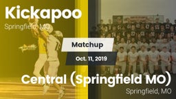 Matchup: Kickapoo  vs. Central  (Springfield MO) 2019