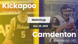 Matchup: Kickapoo  vs. Camdenton  2019