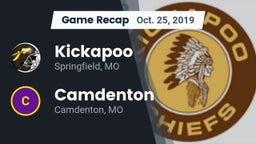Recap: Kickapoo  vs. Camdenton  2019