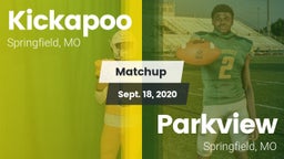 Matchup: Kickapoo  vs. Parkview  2020