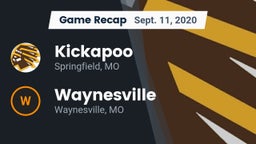 Recap: Kickapoo  vs. Waynesville  2020