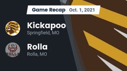 Recap: Kickapoo  vs. Rolla  2021