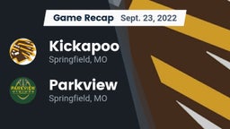 Recap: Kickapoo  vs. Parkview  2022