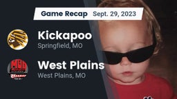 Recap: Kickapoo  vs. West Plains  2023