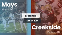 Matchup: Mays vs. Creekside  2017