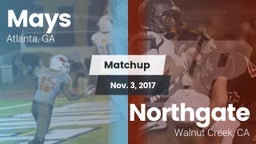 Matchup: Mays vs. Northgate  2017