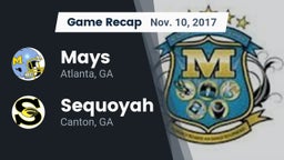 Recap: Mays  vs. Sequoyah  2017