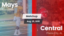 Matchup: Mays vs. Central  2018