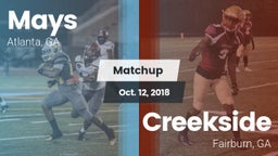 Matchup: Mays vs. Creekside  2018