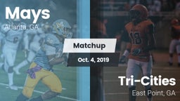 Matchup: Mays vs. Tri-Cities  2019