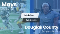 Matchup: Mays vs. Douglas County  2019