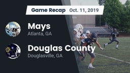 Recap: Mays  vs. Douglas County  2019