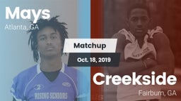 Matchup: Mays vs. Creekside  2019