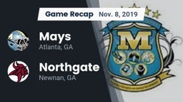 Recap: Mays  vs. Northgate  2019