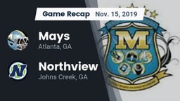 Recap: Mays  vs. Northview  2019